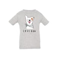 thumbnail image 1 of Love Dog T-Shirt Infant -Image by Shutterstock,  12 Months, 1 of 4