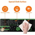 thumbnail image 5 of Large Excel Shortcut Mouse Pad, Extended Office Mouse Pad with Stitched Edges, Waterproof, Non-Slip Base Keyboard Mats for Desk, XL Giant Mouse Pads for Desk, 31.5\u201dx11.8\u201d, Back to School, 5 of 6