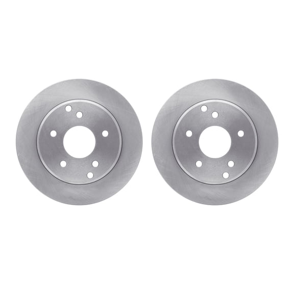 Dynamic Friction Company Rear Brake Rotors 6002-47016