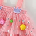 thumbnail image 5 of Jamsmile Toddler Girls Dress Sleeveless Holiday Party Tiered Mesh three Layers Princess Dress Children Girls Dance Party Dresses, 5 of 6