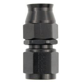 Fragola Hose Fitting #8 Straight PTFE Black 680108-BL Fragola Hose Fitting #8 Straight PTFE Black 680108-BL