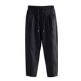 thumbnail image 3 of Womens Hiking Pants Lightweight Water Resistant Cargo Hiking Pants with Pockets for Travel Camping Work by Yigetop Black 2XL, 3 of 7