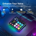 thumbnail image 2 of Mezclador de audio para juegos MAONO MaonoCaster G1 NEO con Bluetooth RGB, 2 of 9