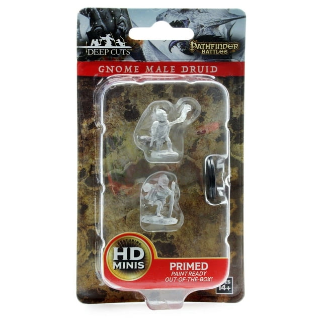 Figura miniatura NECA Pathfinder Deep Cuts Wave 5 Gnome Druid