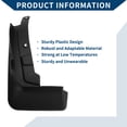 thumbnail image 4 of Guardias de barro Unique Bargains con accesorios de montaje para BMW X7 G07 con pedal 2019-2023, guardias de barro delanteras y traseras, 1 juego, 4 of 6