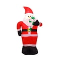 thumbnail image 1 of Accesorios inflables para exteriores,Decoración navideña inflable con luces LED,Decoración inflable navideña para exteriores,Adorno navideño inflable iluminado para Papá Noel con dulces, 1 of 10