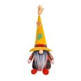 thumbnail image 2 of AUNVITO Maple Leaf Faceless Gnome Resin Statue Thanksgiving Fall Desktop Figurine Home Harvest Party Table Decor 2 Styles, 2 of 5