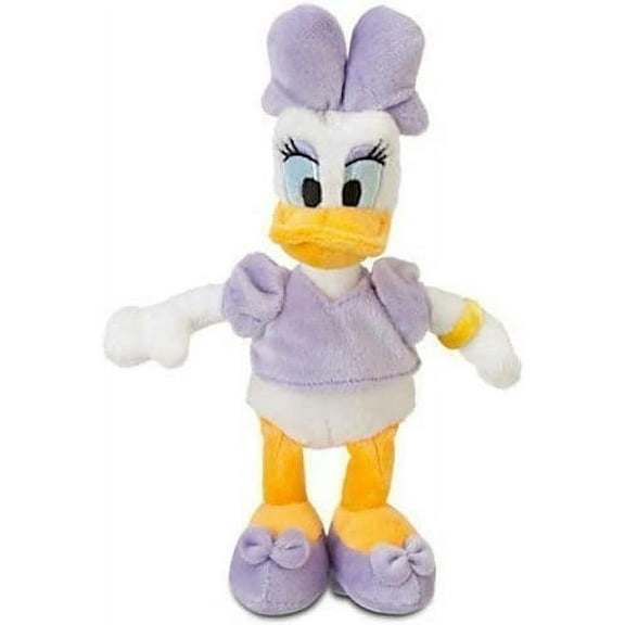 Daisy Duck Plush - Mini Bean Bag 9' New