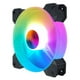 thumbnail image 1 of 12cm PC Case Fan Chassis CPU 5V 3Pin ARGB PWM Cooling Radiator, 1 of 2