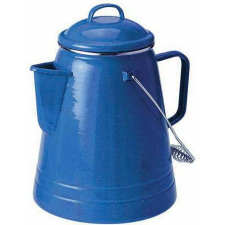 GSI Outdoors 1254 Enamelware Percolator, 8-Cup, Red