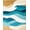 Multicolor Blue, Pattern 3, variant on ODIKA 4'x6' Bright Nautical Elegance Washable Area Rug Stain Resistant, Low Pile, Easy Care for Dorm Room, Small Living