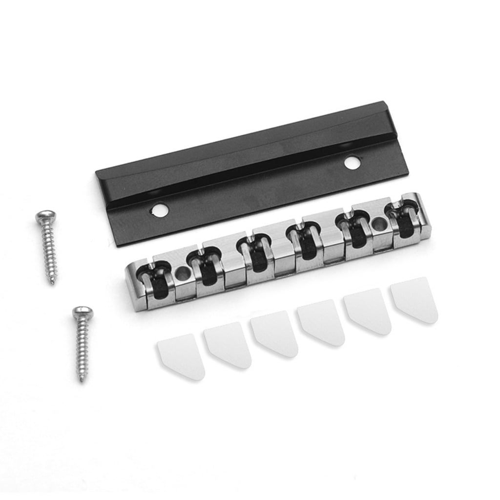 Electric Guitar Roller Nut Metal Construction Easy Installation Electric Guitars Replacement Nut Suitable for Guitar