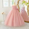 thumbnail image 3 of LYHaoo Child Girls Sleeveless Pageant Dress Party Festival Gown Dresses，Girls A Line Dresses Sizes 8-9 Years Pink, 3 of 7