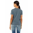 thumbnail image 2 of BELLA+CANVAS T-Shirt Décontracté à Manches Courtes en Chiné CVC pour Femmes, 2 of 2