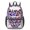 Black-5, variant on 17 Inch Lightweight Backpack,PVC Waterproof Oxford Fabric, Ergonomically Designed, with Large Capacity, Monarch Butterfly Aesthetic