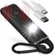 thumbnail image 1 of Llavero de alarma personal para la protección de la seguridad de las mujeres – USB recargable 130 dB Silbato de sonido de sirena de autodefensa con luz led – Alerta de seguridad de emergencia, 1 of 7