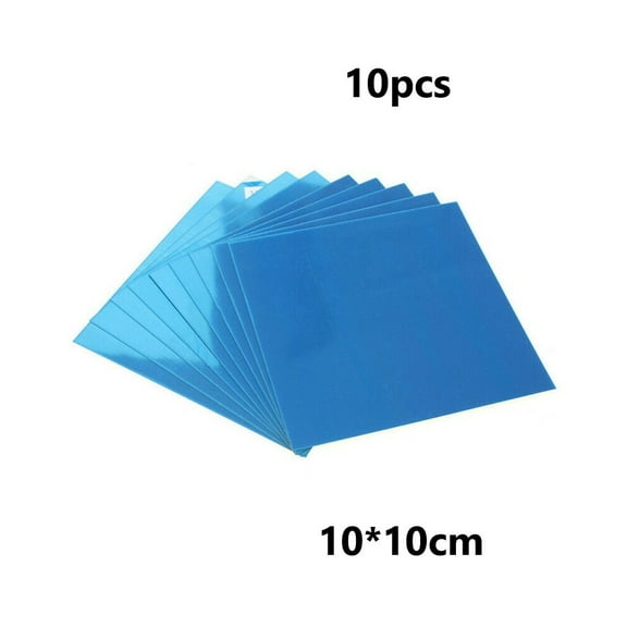 10Pcs Square Mirror Glass Tile Wall Stickers Decal Mosaic Home Decor,4x4inch