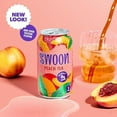 thumbnail image 2 of (Pack of 12), Swoon Peach Sugar Free Fruit Tea, 12 fl oz, 2 of 5