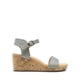 thumbnail image 2 of Sandalias de Cuña Abiertas para Mujer DREAM PAIRS Gris Talla 8.5, 2 of 7