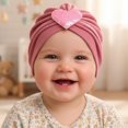 thumbnail image 4 of Toddler Sun Hat Sun Protection Kids Bucket Hat Toddler Beach Hats for Boys Girls Swim Cap Baby Girls Turban Hats With Bow Caps Bonnets Headwraps For Toddlers, 4 of 4