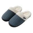 thumbnail image 5 of Aueoeo Orthopedic Slippers for Women, Women's House Slippers Memory Foam Fluffy Soft Slippers Slip on Winter Warm Shoes for Women Slippers, 5 of 5