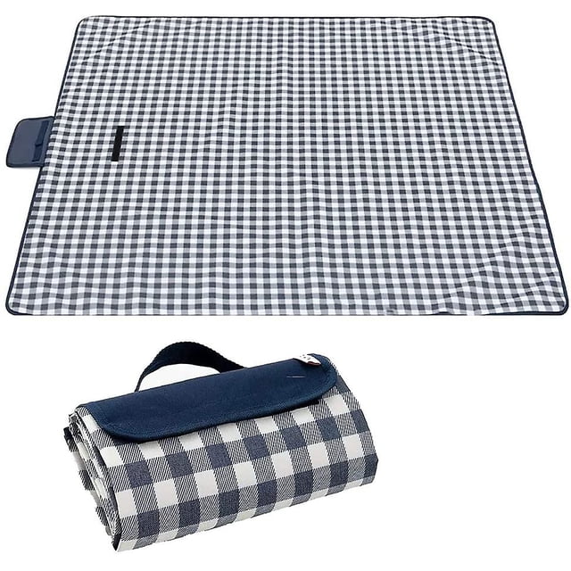 Manta de Picnic impermeable para playa, grande, plegable, para Picnic, impermeable, lavable, 145x200cm, para 4-5 personas, viajes al aire libre, playa ShuxiuWang 8390606635624