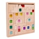 thumbnail image 5 of Juego de bloques de cubos, juego de apilamiento con caja de almacenamiento de madera, juguete Montessori, cubos acrílicos para niños, niñas y niños, 5 of 9
