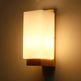 thumbnail image 2 of Simpe Scandinavian Style Wooden Wall Lamp Bedside Wall Sconce for Living Room Staircase Corridor, 2 of 4