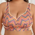 thumbnail image 4 of Fewfanhot Women's Maternity Sports Bra with Zigzag-Print, Pregnant Breathable Support Bra for Exercise Cute Casual Nursing Bra for Active Moms, Comfort Postpartum Bra, 4 of 9