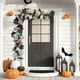 thumbnail image 4 of HWRETIE Decoración de calabaza de Halloween con hojas de arce,calabaza de ratán con temática otoñal para decoración del hogar de otoño y Halloween, 4 of 6