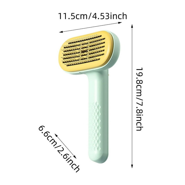 Ltdhehe Comb Hair Removal And Fluff Removal Dedicated Cleaning For Grooming Suitable For Dogs Helps Hair Green