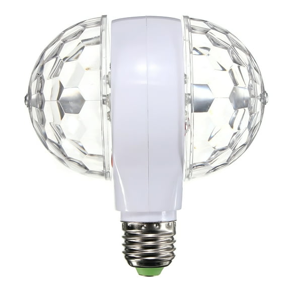 HIBIBUD Color Rotating Bulb E27 with Remote,RGB Color Changing Party LED Bulbs Colored LED Strobe Light Bulb Multi Crystal Stage Lights for Disco,Birthday Party Club Bar,Photography