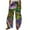 Multicolor, variant on Xixinqiwan Women's Mardi Gras Clothing,Womens Wide Leg High Waisted Baggy Drawstring Sweatpants Masquerade Party Outfit