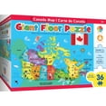 thumbnail image 1 of Masterpieces Puzzle Company Educational - Canada Map 36 Piece Floor Jigsaw Puzzle, 1 of 5