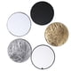 thumbnail image 1 of Reflector, Blanco Dorado Negro 5 En 1 Reflector Multipropósito Plegable Plata Para Interiores Luz De Relleno Para Exteriores Luz De Relleno Ccdes Otros, 1 of 8