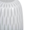 thumbnail image 3 of Vickerman Vase en Verre Blanc Givré 13 Pouces - CM191513, 3 of 4