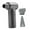 black, variant on Luzkey Cordless Hair Dryer Blow Dryer Household Fast Drying 3 Mouthes Portable Engine Fan Powerful Blow Dryer for Keyboards black