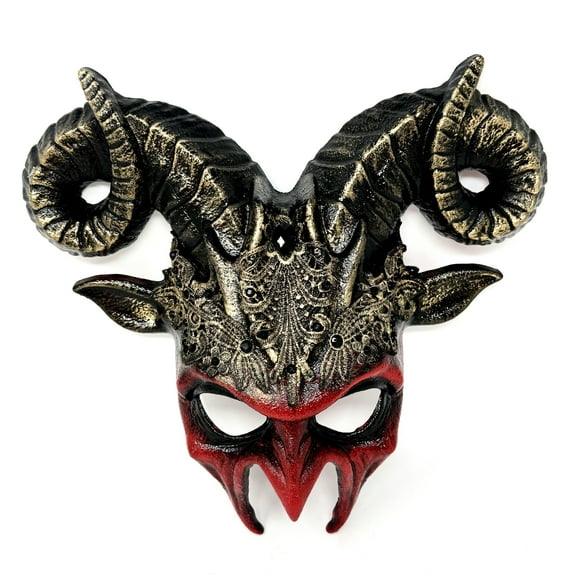 Ram Goat Series Face Masquerade Animal Devil Mask Costume Halloween