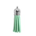 thumbnail image 1 of OUSITAID 28 Pieces Keychain Charms Creative Delicate Keyring Pendant Tassels Simple Handbag Decor Tassel Craft Decoration DIY Accessory Black, 1 of 9