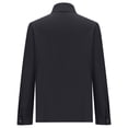 thumbnail image 6 of aidice Shirts for Women Casual Lapel Neck Long Sleeve Button up Shirts Keyhole Solid Color Work Tops, 6 of 7