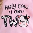 thumbnail image 5 of KPOPLK Kids Toddler Girls Clothes Infant Shorts Outfit Sets 2 Piece Casual Cow Print Short Sleeve Round Neck Top Shirt 2nd Birthday Outfit(7 Years,Red), 5 of 8