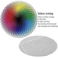 thumbnail image 4 of 26-27 coogam 1000 pieces round jigsaw puzzle creative rainbow difficult large jigsaw puzzle educational stress relief toys for adults children, 4 of 5