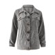 thumbnail image 4 of Chaqueta Sólida de Otoño E Invierno Para Mujer, Prendas de Vestir Sueltas de Manga Larga, Cárdigan, Abrigo, Tops Odeerbi  ODB-6, 4 of 5