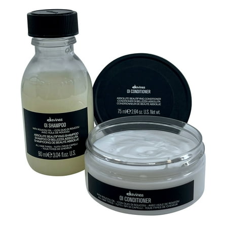 Davines OI Shampoo 3.04 oz & OI Conditioner 2.64 oz
