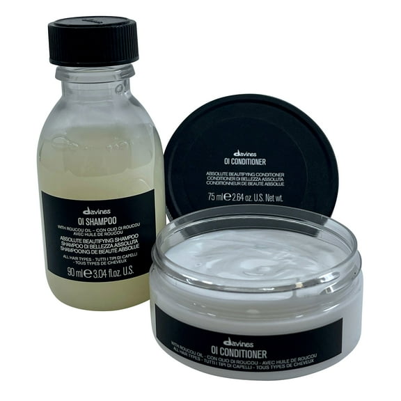 Davines OI Shampoo 3.04 oz & OI Conditioner 2.64 oz
