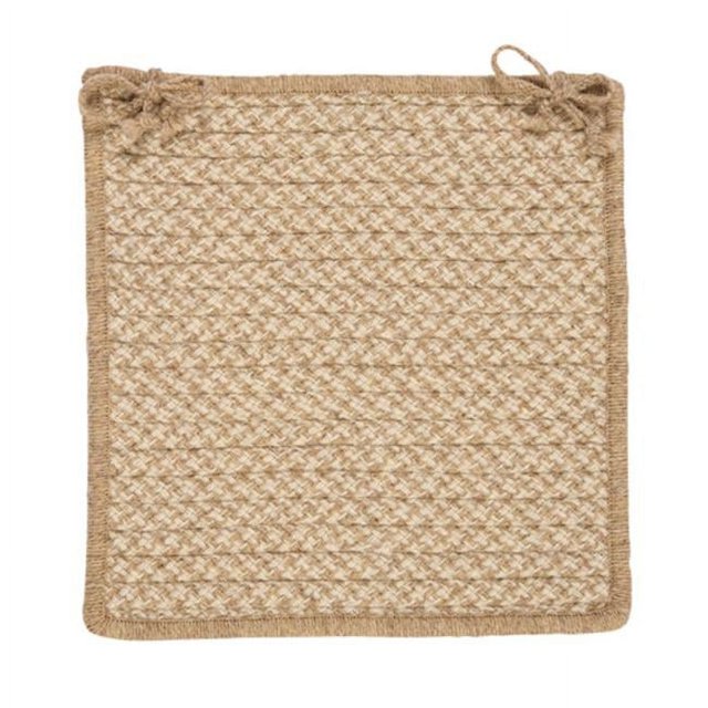 Colonial Mills HD33A015X015S Natural Wool Houndstooth - Tea Chair Pad -set 4 Rug