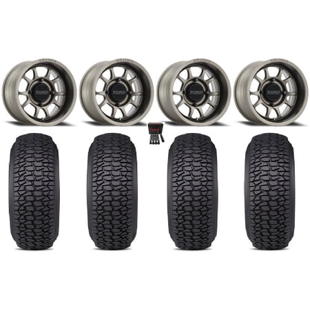Method 409 15 Wheels Grey (5+2) 35 Regulator 2 Tires Polaris RZR XP 1000 / PRO XP / Ranger XP 900/1000