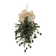 thumbnail image 3 of Guirnalda de Puerta con Hoja de Olivo Artificial Pendiente Decorativa Colgante de Ramo Teardrop Material Pp y Tela Adecuada para Colgar en Puertas Ventanas Paredes Decoración de Oficina Casa y, 3 of 8
