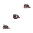 thumbnail image 4 of Guardurnaity Gorros de cirugía Médico Servicio de larga duración Ajustable Profesional Varios patrones Gorros de operación multifuncional Mapache Type1 NO1 Guardurnaity CBP307679, 4 of 6