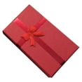 thumbnail image 3 of Caja de regalo de joyería, Joyero de cartón con lazo, Caja de anillo de lujo, Caja de regalo pequeña para presentación, Boda, Cumpleaños, Navidad, 3 of 9